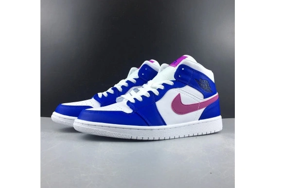 554724-451 AIR HYPER ROYAL HYPER VIOLET-WHITE 1 MID 554724-451 JORDAN 0226